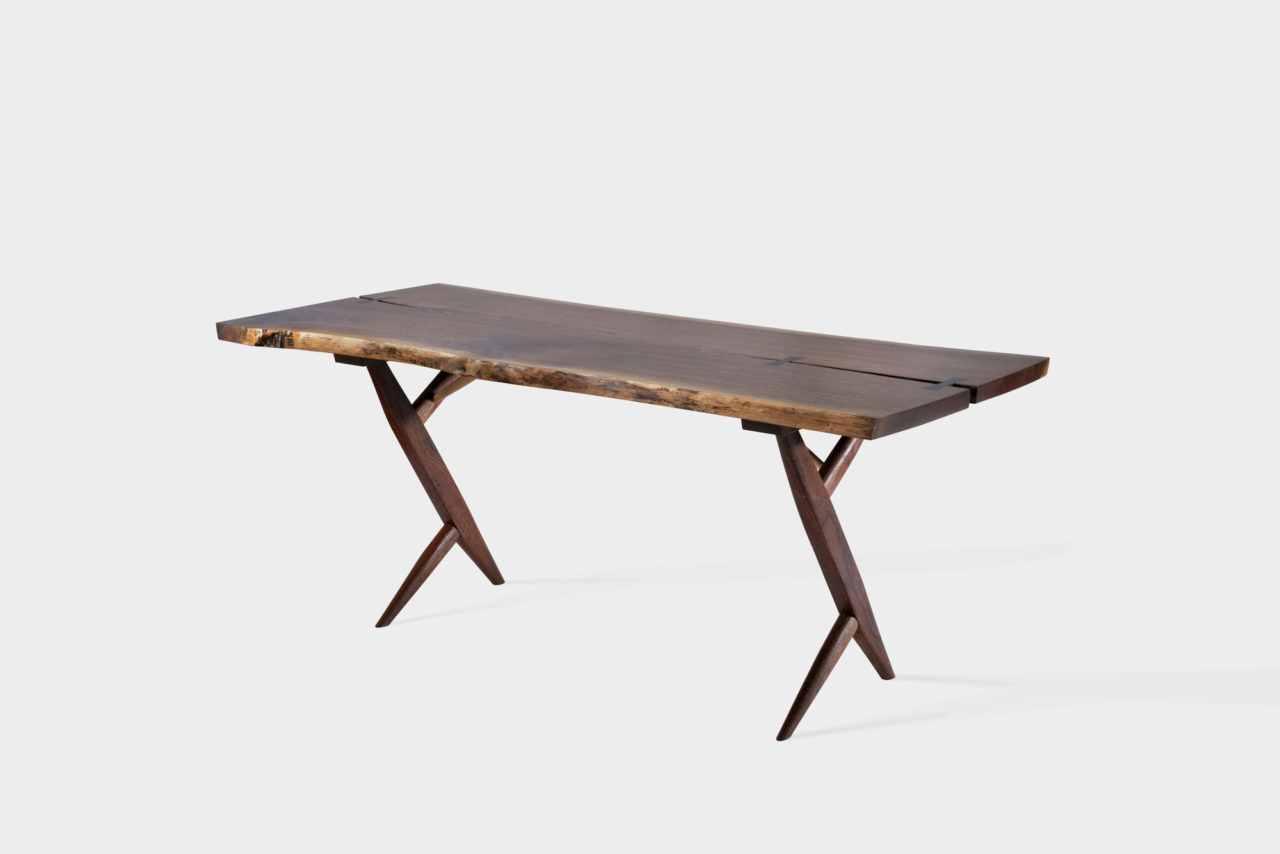 Double Cross-Legged Desk