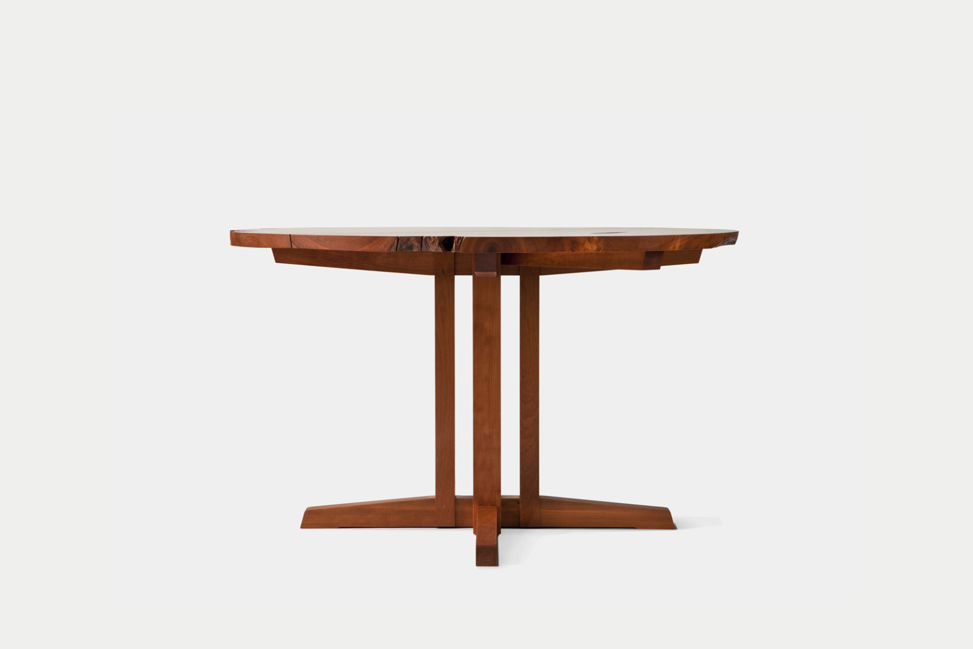 Round ClusterBase Dining Table — Nakashima Woodworkers