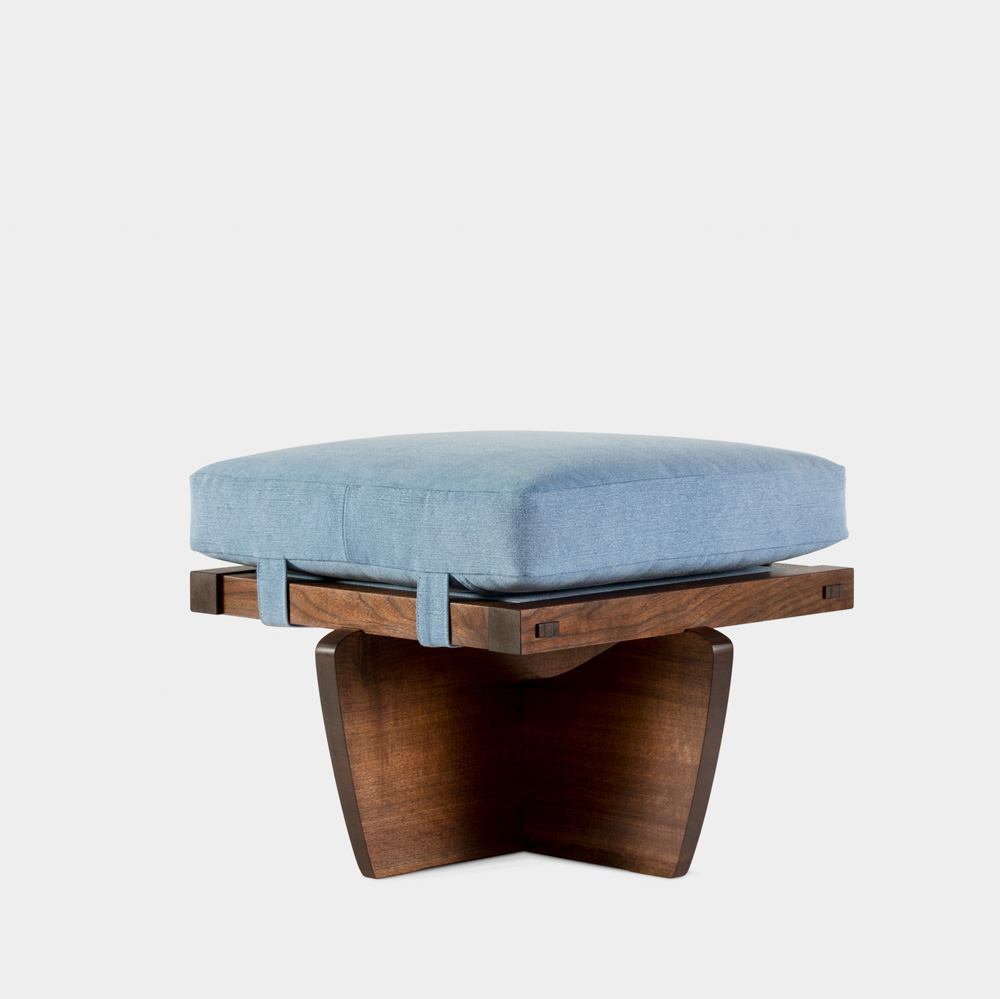 Greenrock Ottoman - Available Piece