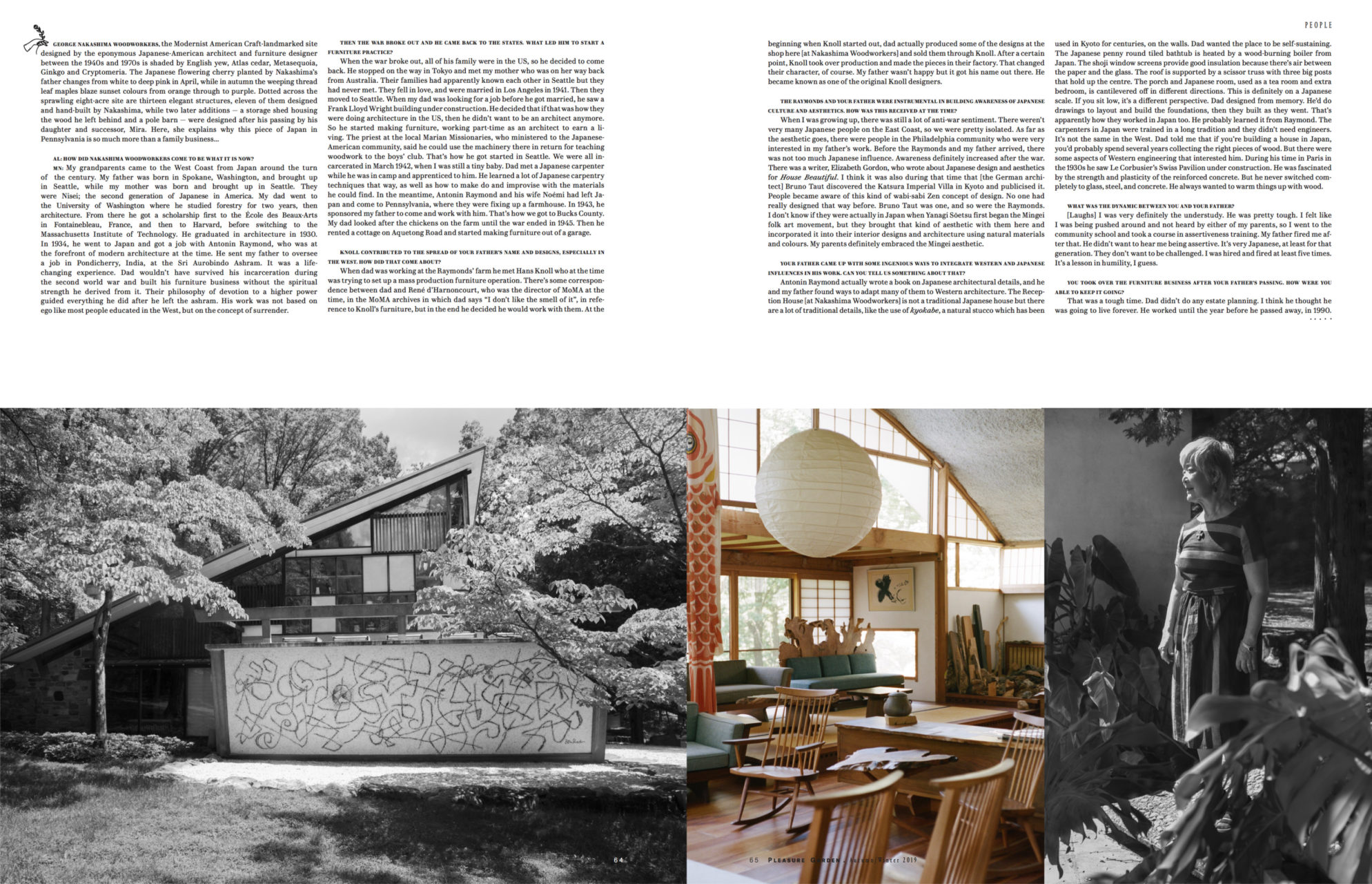 Pleasure Garden, featuring The Nakashima Legacy